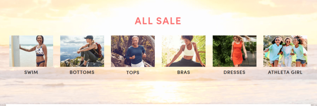 athleta sale