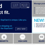 Gap card online