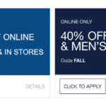gap coupon code