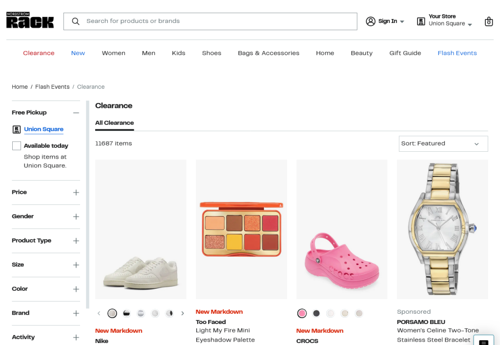 Deals Sale Nordstrom Rack