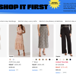 Nordstrom Rack Shop Website
